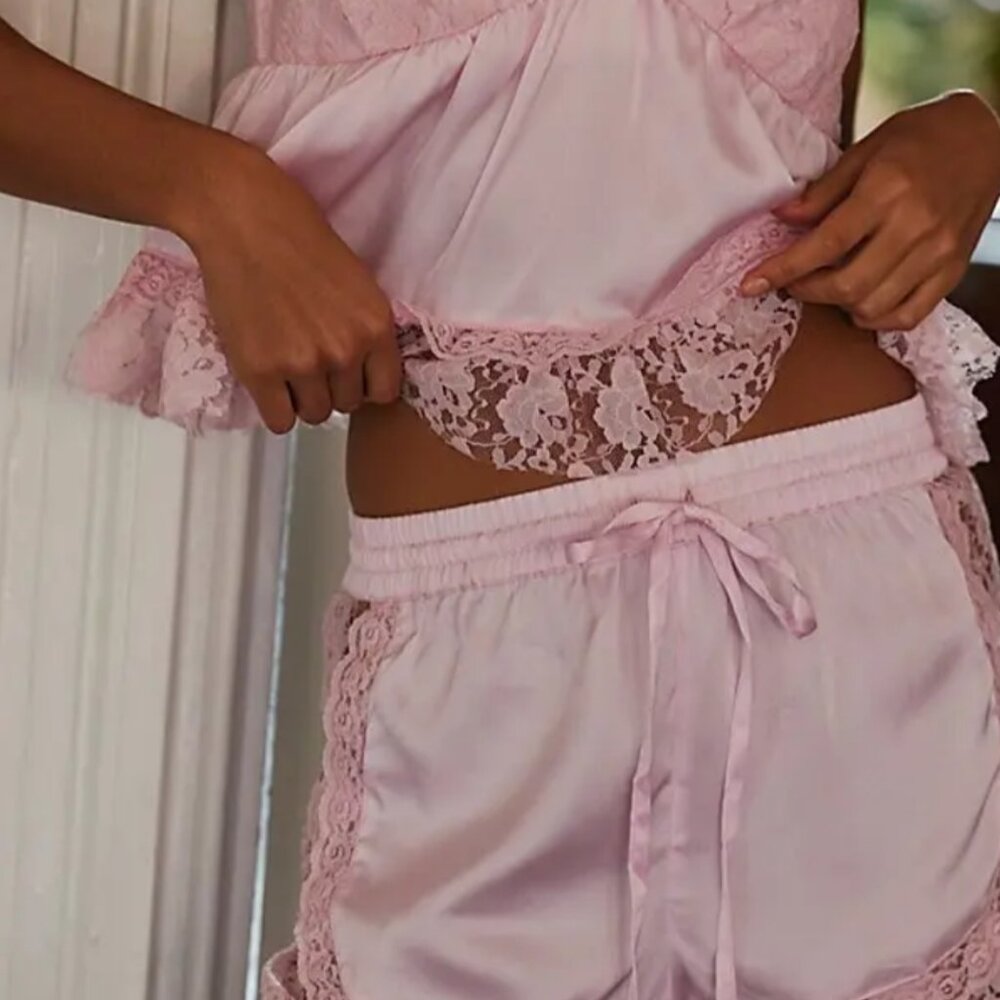 NWT Free People U And Me Set in Candy Pink - Picture 4 of 4
